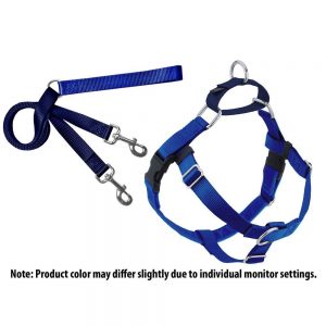 Freedom No-Pull Harness Training Package - Royal Blue / Navy Blue